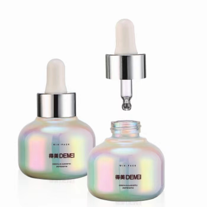 زجاجة قطارة زجاجية